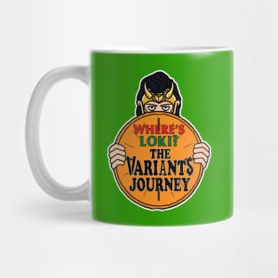 Where's Loki? The Variant Journey Mug